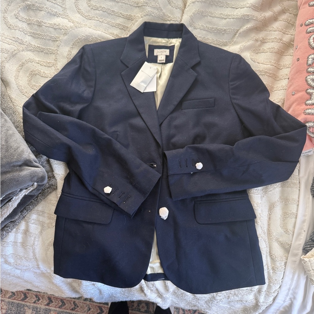 J. Crew Classic Navy Blazer